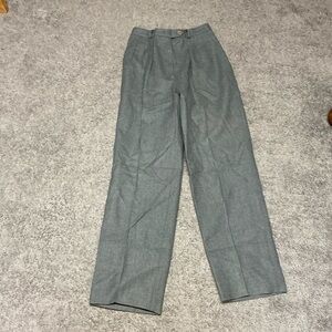 Vintage Roth le cover sport gray wool trousers